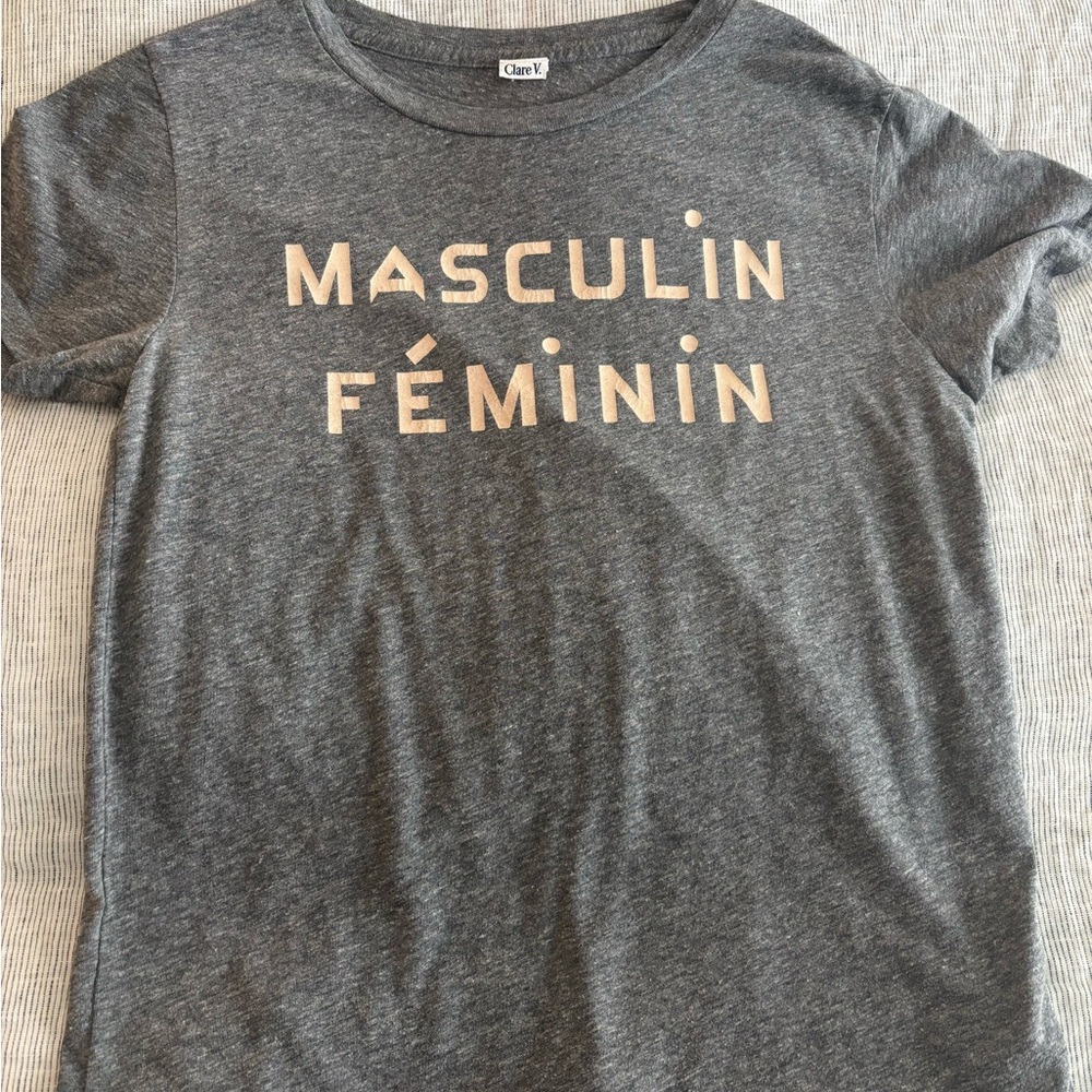 Clare V. Masculin/Feminin tee - xsmall
